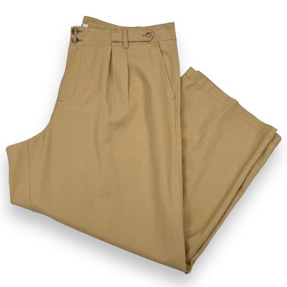 Madewell Pant Womens 18W Plus Harlow Wide Leg Pant Drapery Twill - Picture 2 of 16